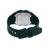 Casio Youth Dual Time Digital Resin Belt Watch W-96H-2AVDF