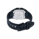 Casio Youth Dual Time Digital Resin Belt Watch W-96H-3AVDF