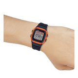 Casio Youth Dual Time Digital Resin Belt Watch W-96H-4A2VDF