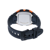 Casio Youth Dual Time Digital Resin Belt Watch W-96H-4A2VDF