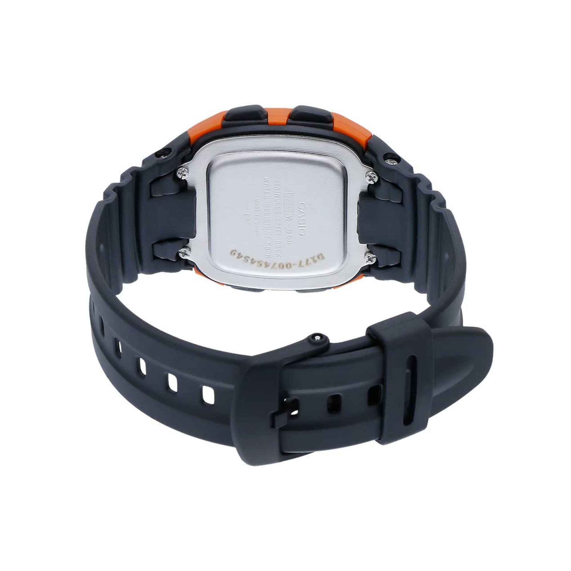 Casio Youth Dual Time Digital Resin Belt Watch W-96H-4A2VDF