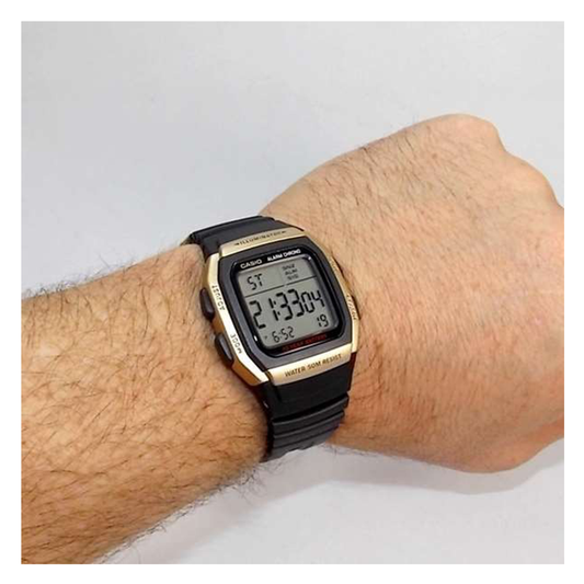 Casio Youth Dual Time Digital Resin Belt Watch W-96H-9AVDF