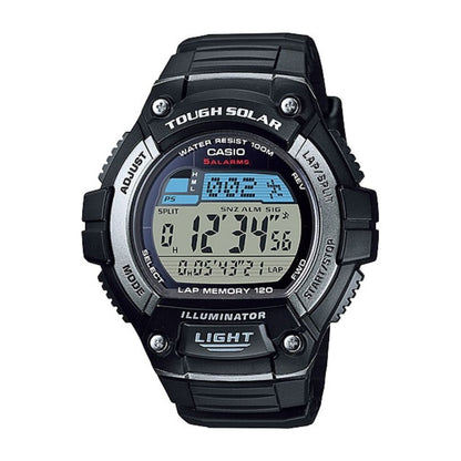 Casio Youth Tough Solar Digital Resin Belt Watch W-S220-1AVDF