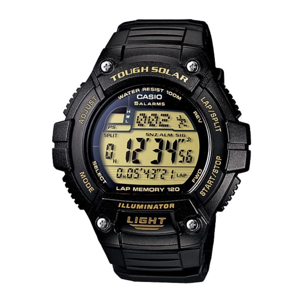Casio Youth Tough Solar Digital Resin Belt Watch W-S220-9AVDF