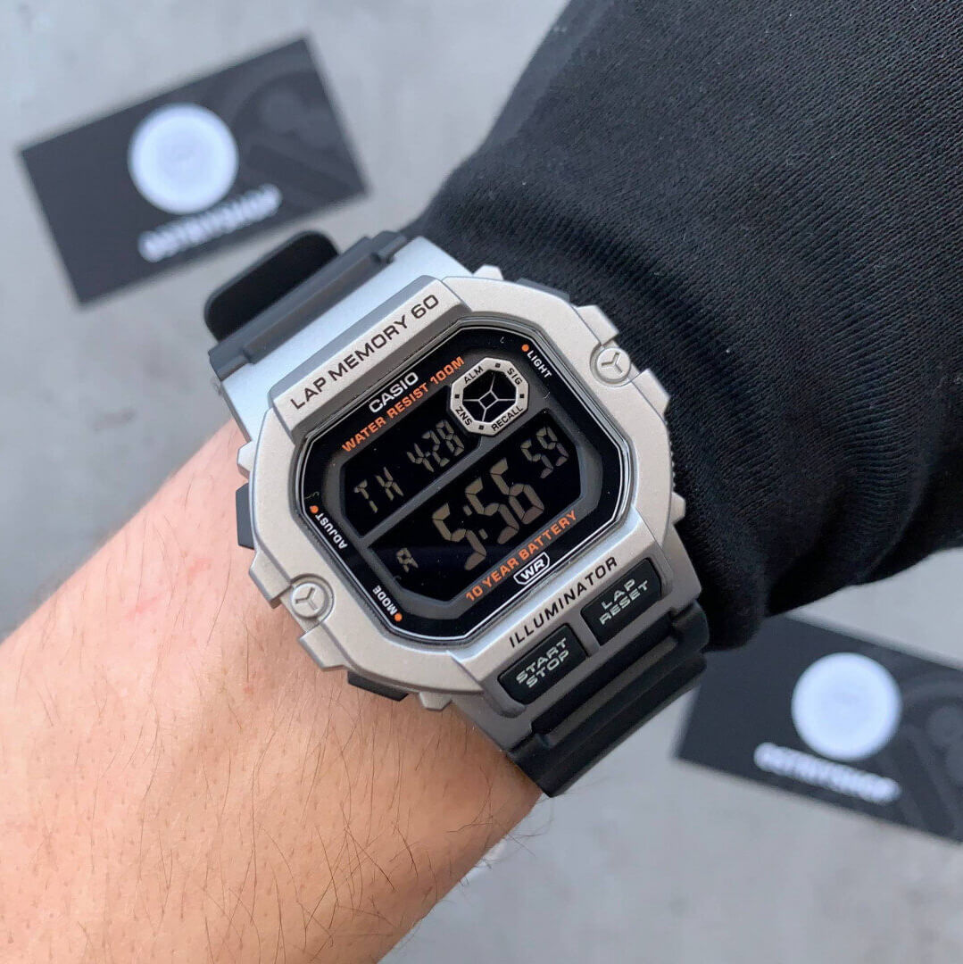 Casio Standard Illuminator Digital Resin Belt Watch WS-1400H-1BVDF