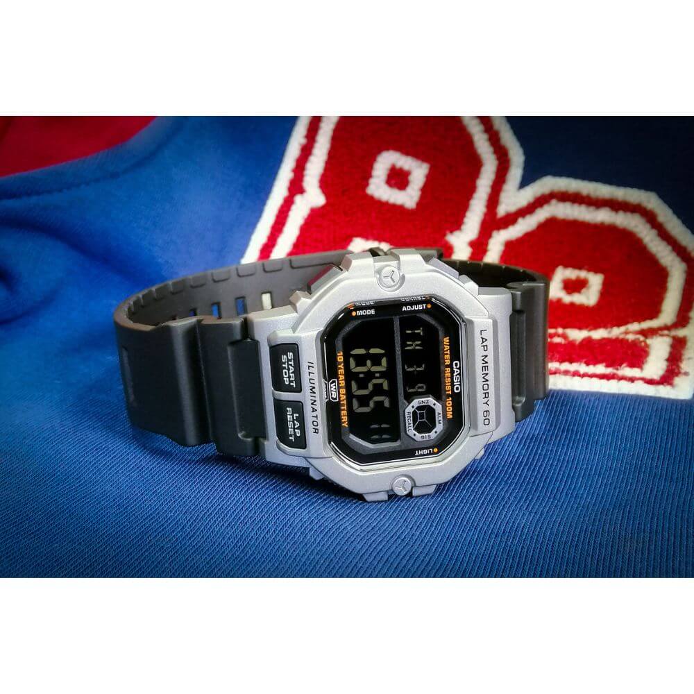 Casio Standard Illuminator Digital Resin Belt Watch WS-1400H-1BVDF
