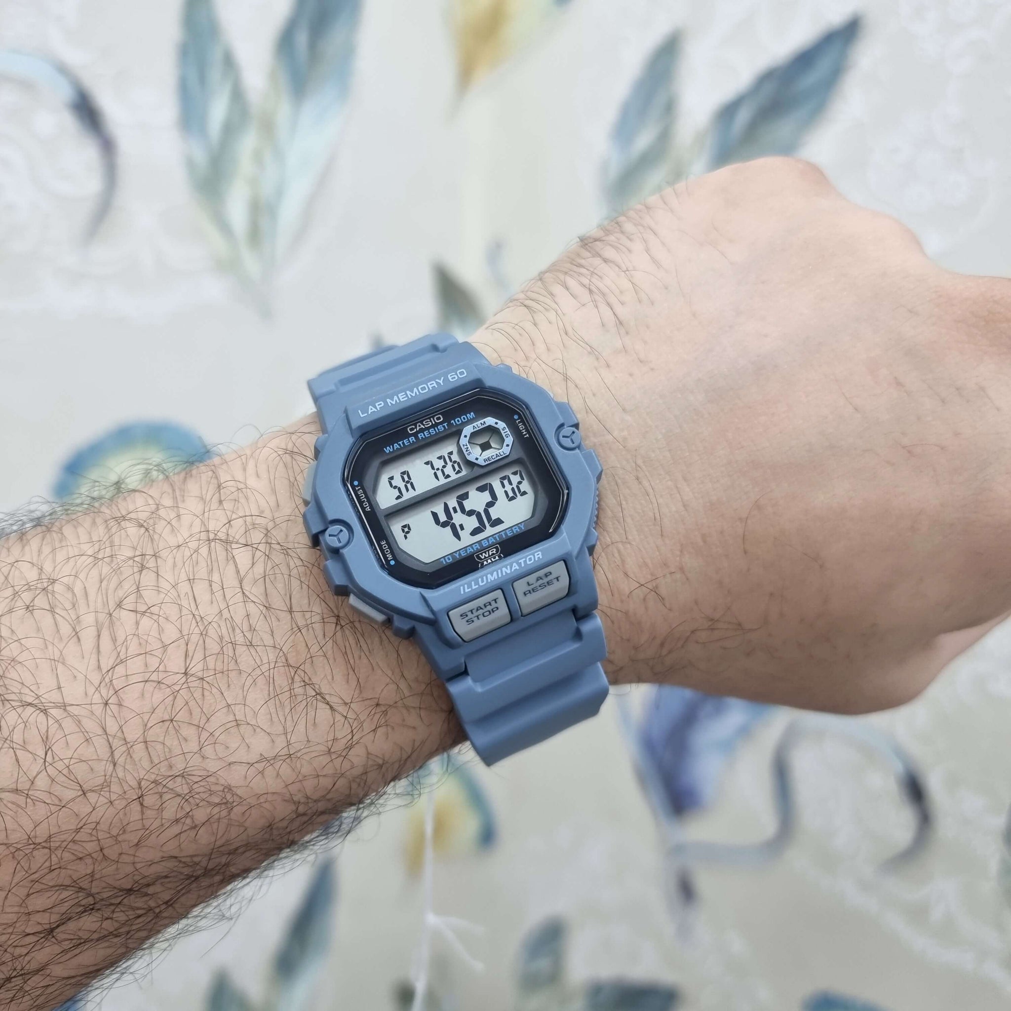 Casio Standard Illuminator Digital Resin Belt Watch WS-1400H-2AVDF