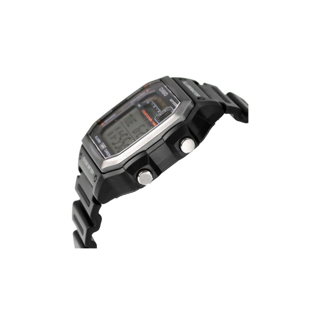 Casio Standard Illuminator Digital Resin Belt Watch WS-1600H-1AVDF