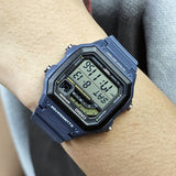 Casio Standard Illuminator Digital Resin Belt Watch WS-1600H-2AVDF