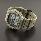 Casio Standard Moon Phase Digital Resin Belt Watch WS-1700H-5AVDF