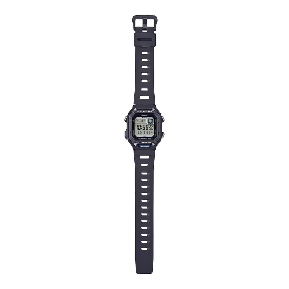 Casio Standard Step Tracker Bluetooth Resin Belt Watch WS-B1000-1AVDF