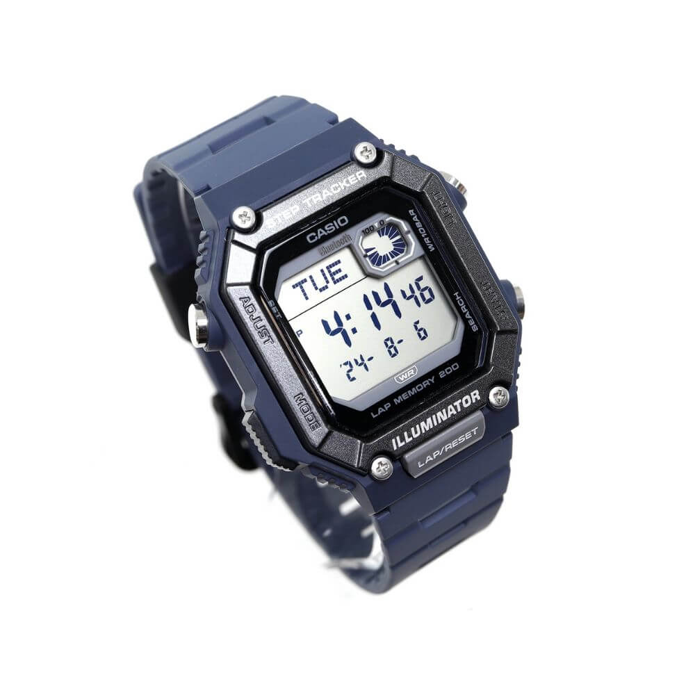 Casio Standard Step Tracker Bluetooth Resin Belt Watch WS-B1000-2AVDF