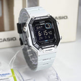 Casio Standard Step Tracker Bluetooth Resin Belt Watch WS-B1000-8BVDF