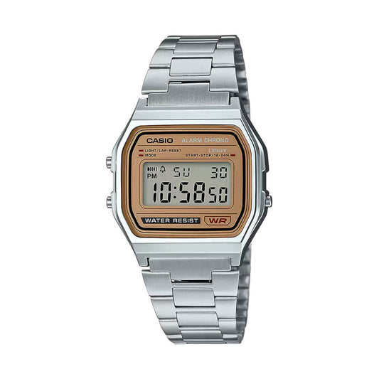 Casio Vintage Digital Chain Watch A158WEA-9CF