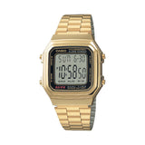 Casio Vintage Dual Time Digital Golden Chain Watch A178WGA-1ADF