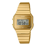 Casio Vintage Super Slim Digital Chain Watch A700WEVG-9ADF