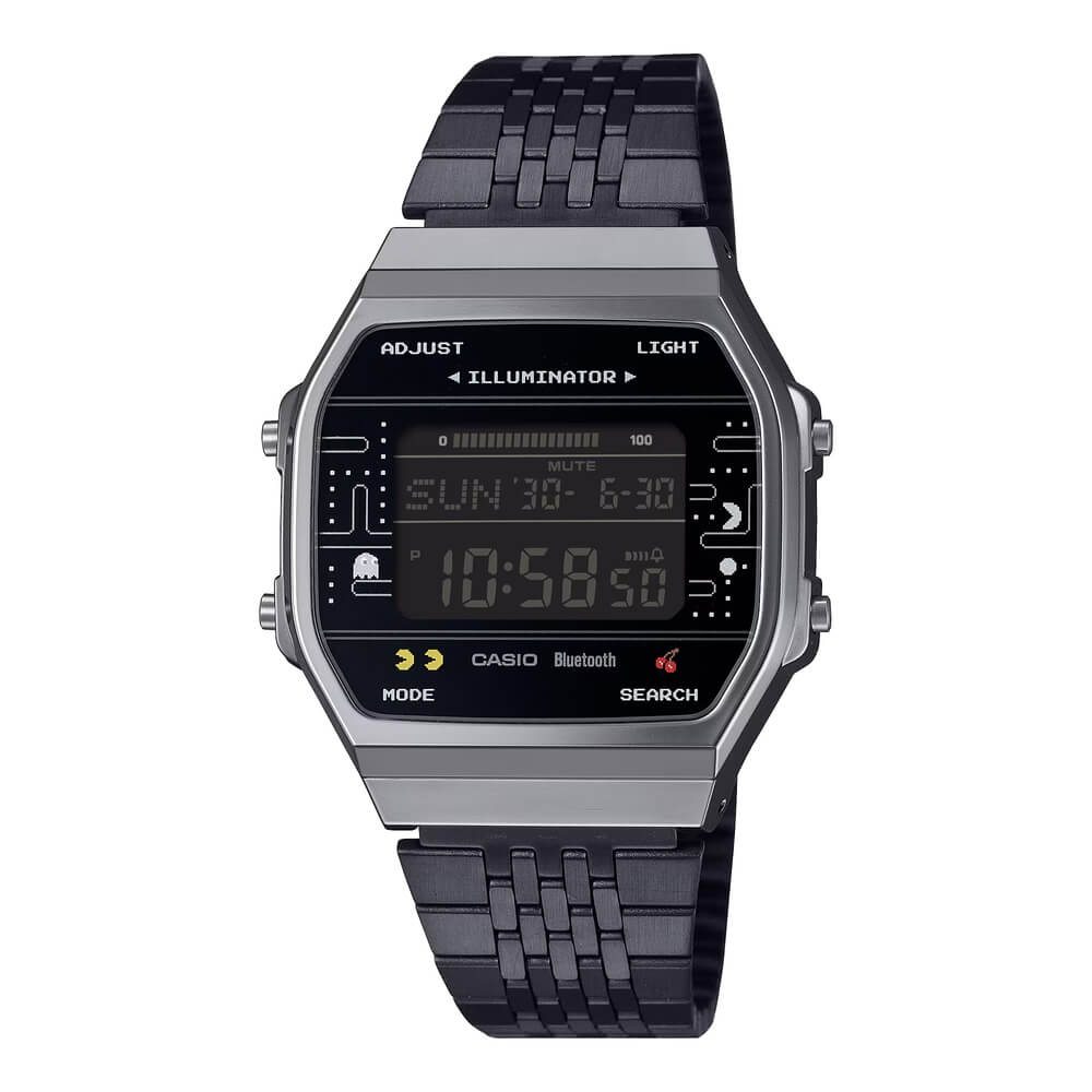 Casio Vintage Step Tracker Bluetooth Chain Watch ABL-100WEPC-1BDF