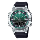 Casio Standard Dual Time Resin Belt Watch AMW-870A-3AVDF