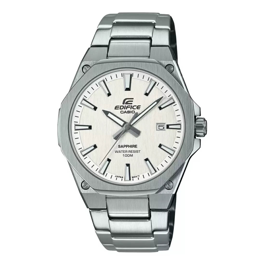 Casio Edifice Sapphire Date Slim Chain Watch EFR-S108D-7AVUDF