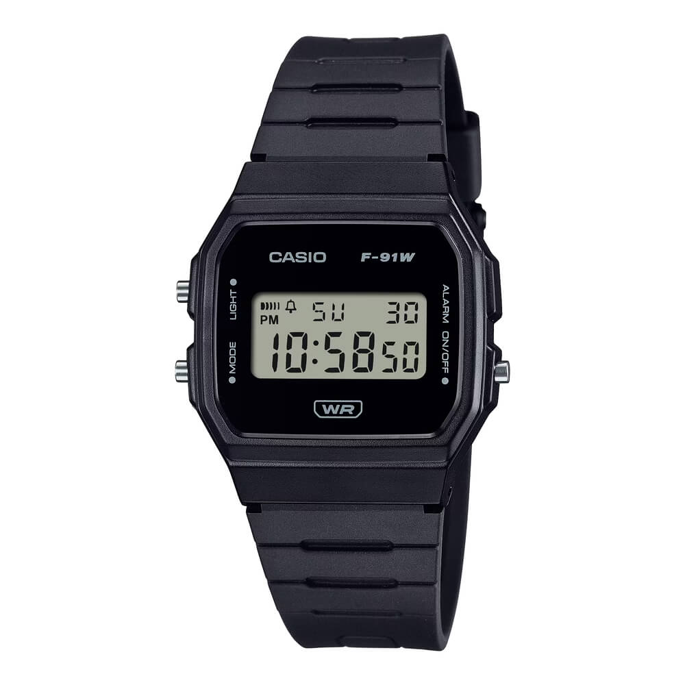 Casio F-91WB-1ADF Pop Digital Unisex Resin Watch