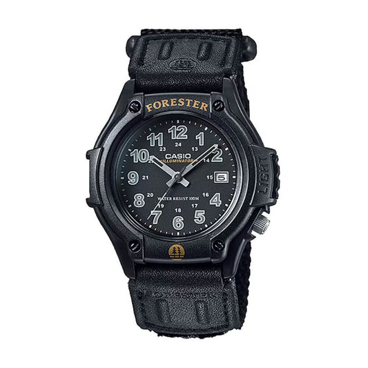 Casio FT-500WC-1BVCF Forester Cloth Belt Men’s Watch