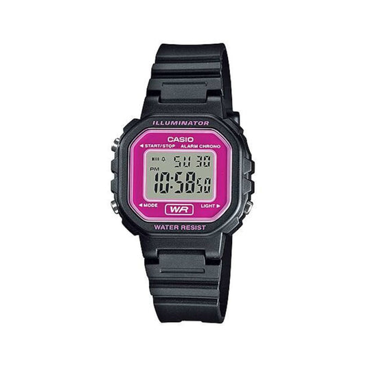 Casio Youth Digital Ladies Resin Belt Watch LA-20WH-4ADF
