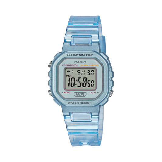 Casio Pop Digital Ladies Resin Belt Watch LA-20WHS-2ADF