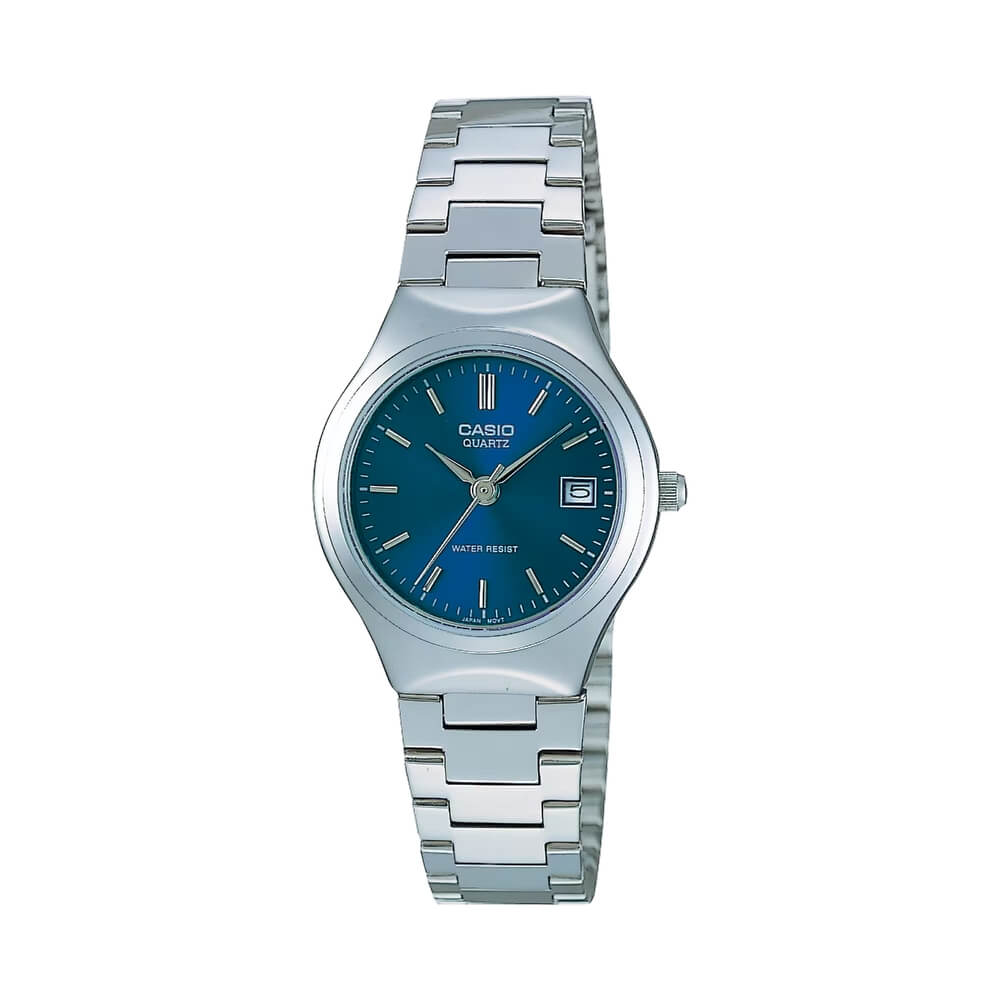 Casio Standard Date Ladies Chain Watch LTP-1170A-2ARDF