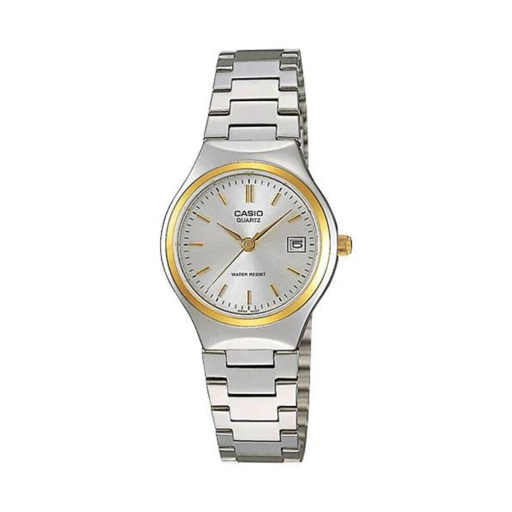 Casio Standard Date Ladies Chain Watch LTP-1170G-7ARDF