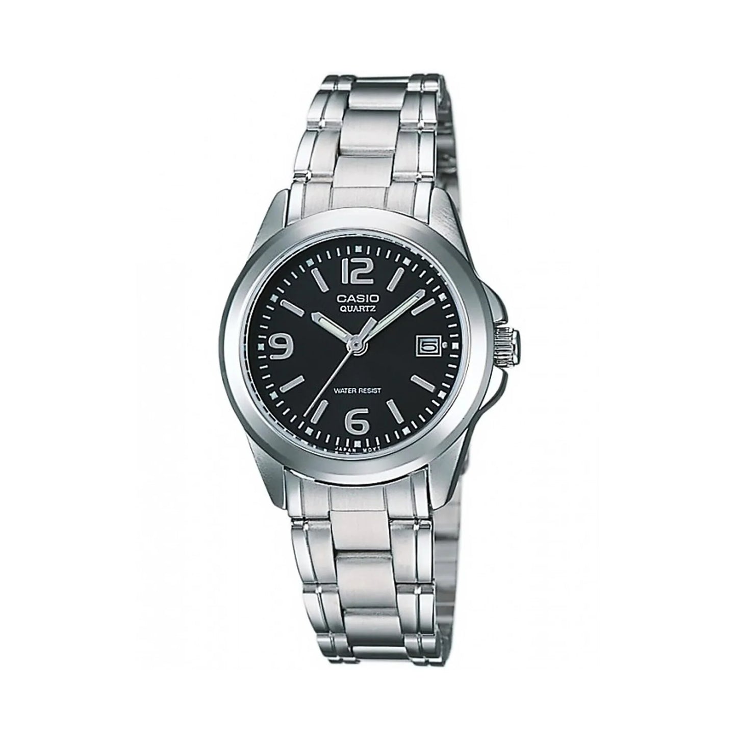 Casio Standard Date Ladies Chain Watch LTP-1215A-1ADF