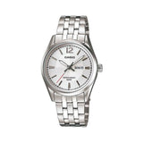 Casio Enticer Day Date Ladies Chain Watch LTP-1335D-7AVDF