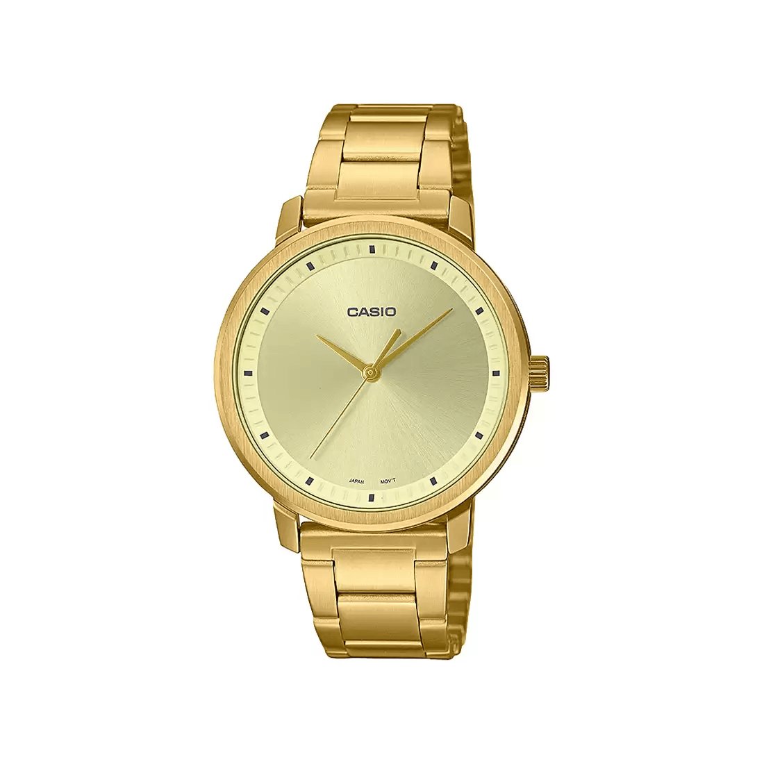 Casio Standard Slim Ladies Chain Watch LTP-B115G-9EVDF
