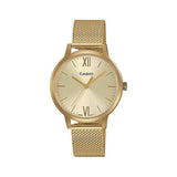 Casio Standard Ladies Mesh Chain Watch LTP-E157MG-9ADF