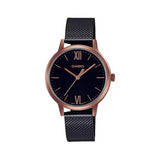 Casio Standard Ladies Mesh Chain Watch LTP-E157MRB-1BDF