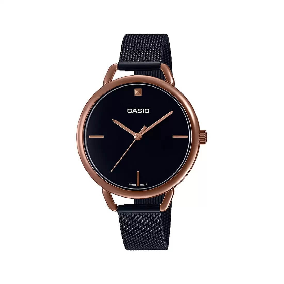 Casio Standard Ladies Mesh Chain Watch LTP-E415MBR-1CDF