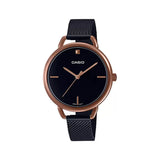Casio Standard Ladies Mesh Chain Watch LTP-E415MBR-1CDF