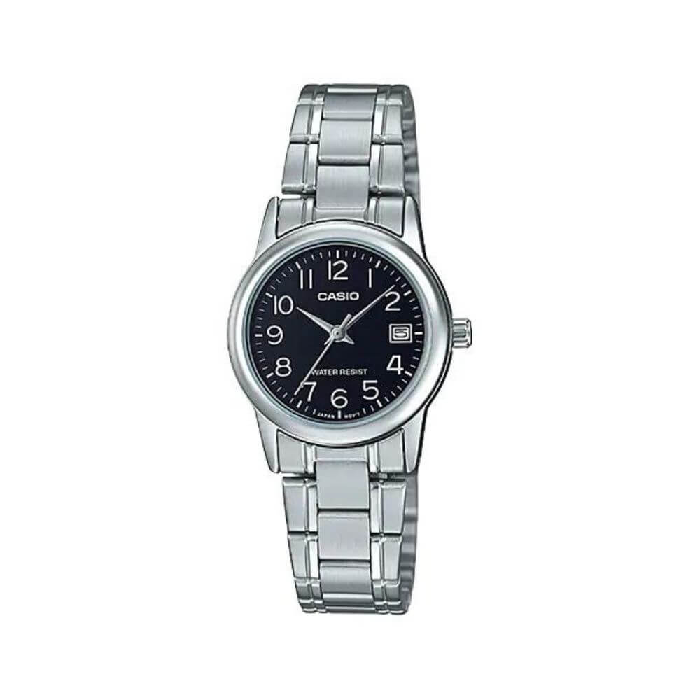 Casio Standard Date Ladies Chain Watch LTP-V002D-1BUDF