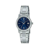 Casio Standard Date Ladies Chain Watch LTP-V002D-2B3UDF
