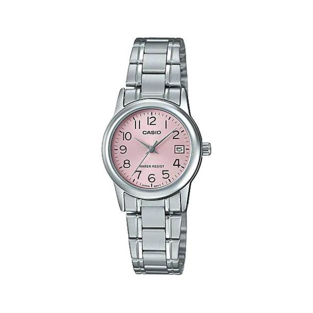 Casio Standard Date Ladies Chain Watch LTP-V002D-4BUDF
