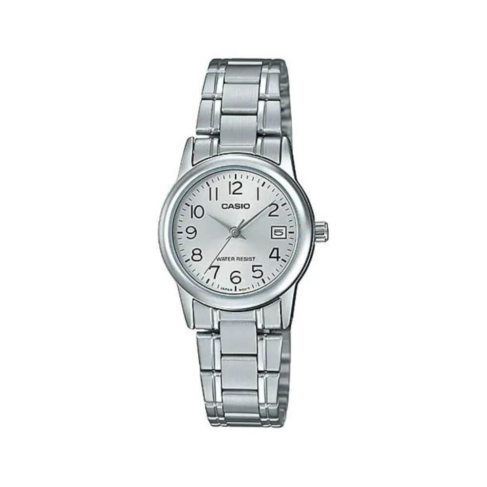 Casio Standard Date Ladies Chain Watch LTP-V002D-7BUDF