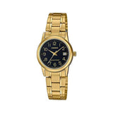 Casio Standard Date Ladies Chain Watch LTP-V002G-1BUDF