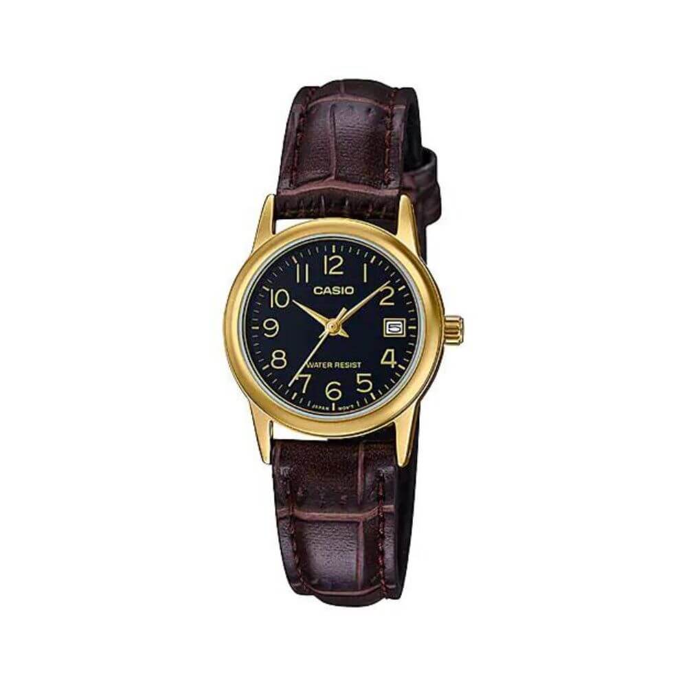 Casio Standard Date Ladies Belt Watch LTP-V002GL-1BUDF