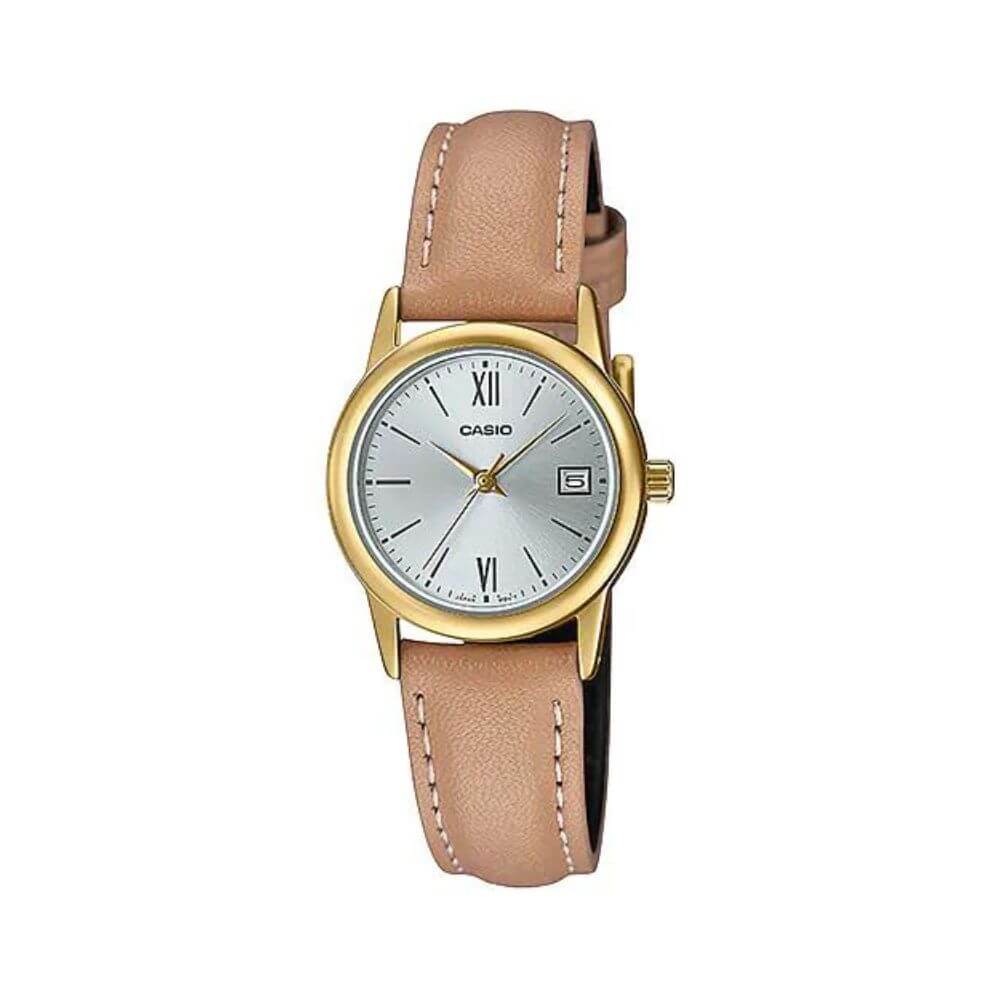 Casio Standard Date Ladies Belt Watch LTP-V002GL-7B3UDF