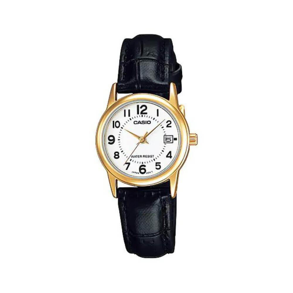 Casio Standard Date Ladies Belt Watch LTP-V002GL-7BUDF