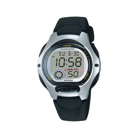 Casio Standard Digital Kids Resin Belt Watch LW-200-1AVDF
