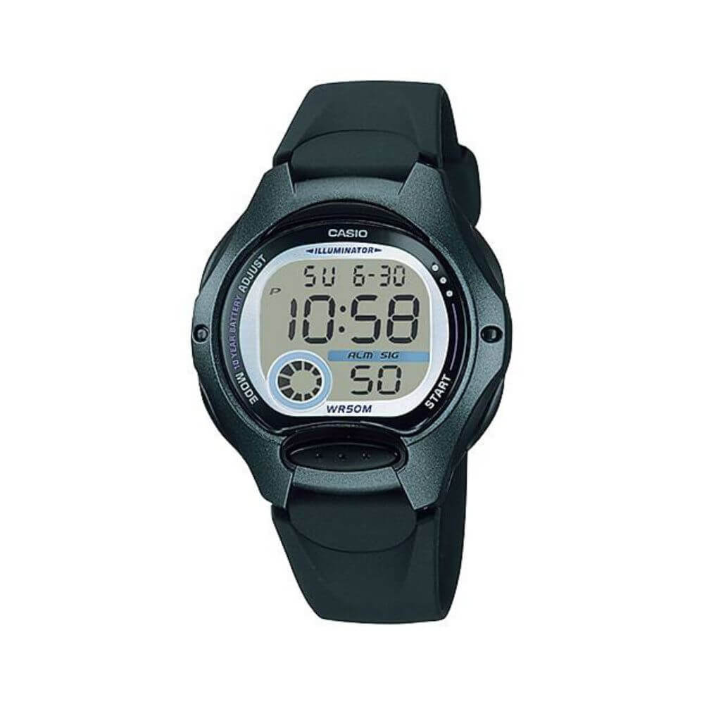 Casio Standard Digital Kids Resin Belt Watch LW-200-1BVDF