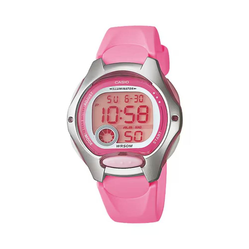 Casio Standard Digital Kids Resin Belt Watch LW-200-4BVDF