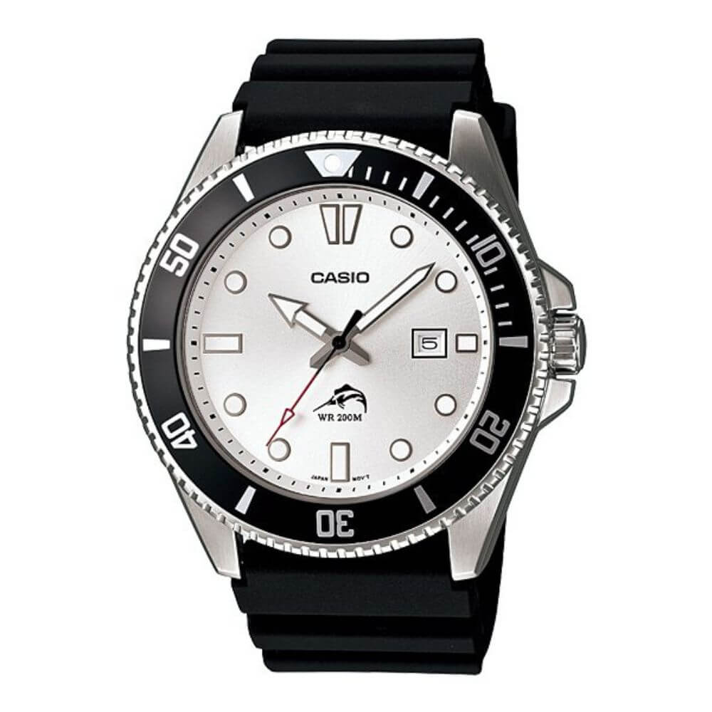 Casio Standard Duro Marlin Date Resin Belt Watch MDV-106-7AVCF