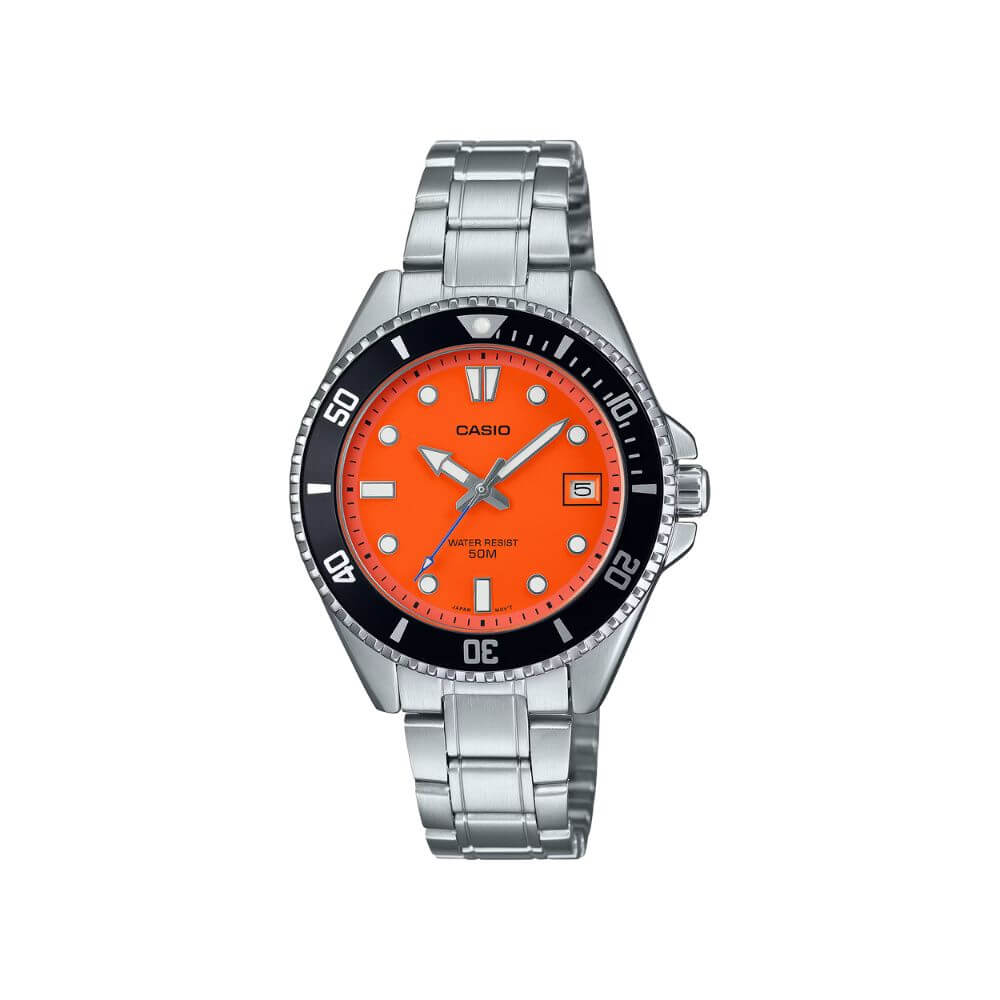 Casio Standard Duro Date Chain Watch MDV-10D-4A1VDF