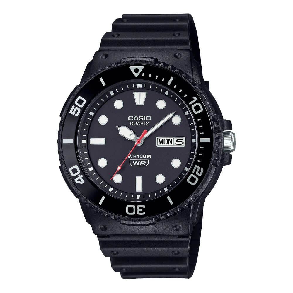 Casio Standard Day Date Resin Belt Watch MRW-230H-1E1VDF